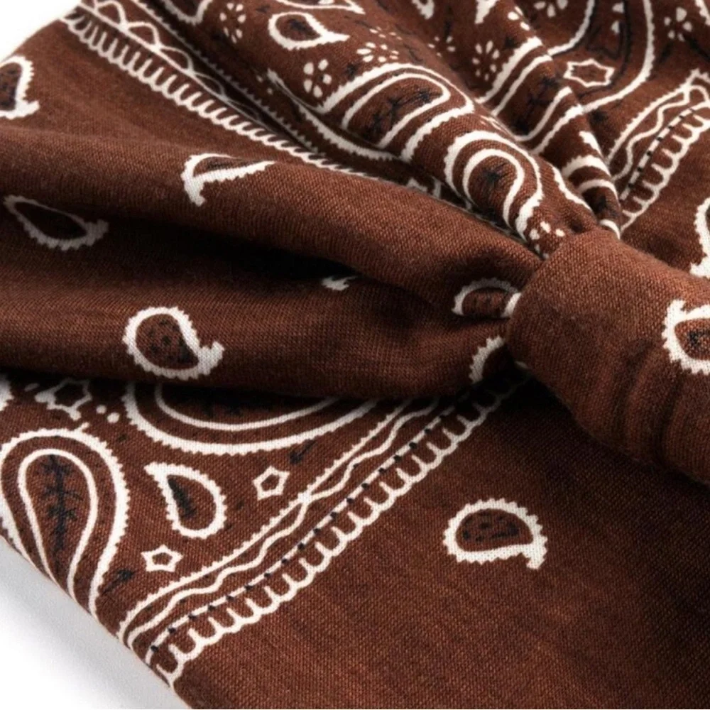 Bohemian Paisley-Print Headband - Picture 5 of 6